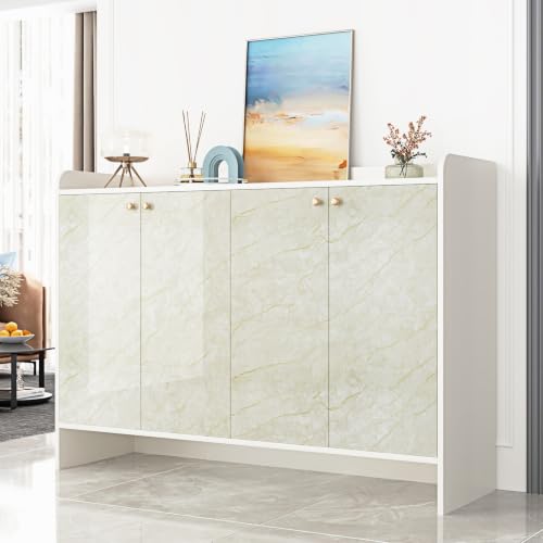 Beige Marble Countertop Peel and Stick Waterproof Contact Paper