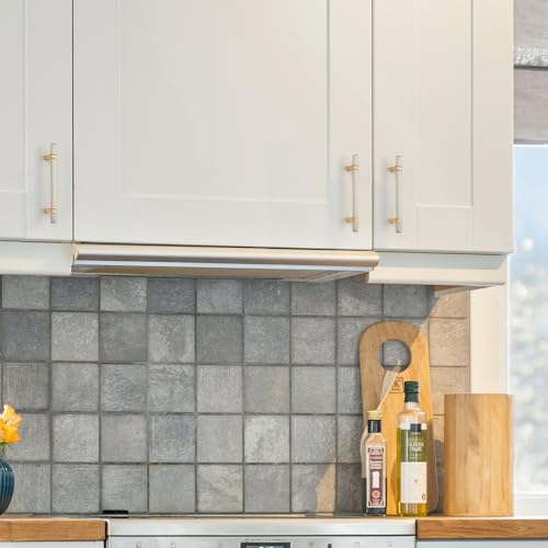 HOME EDIT 5 inch Cabinet Handles, 10 Pack Kitchen Cabinet Handles Brushed Nickel and Gold Drawer Pulls Zinc Alloy Square Bar Kitchen Pulls - color: Brushed Nickel and Gold, size: 5 Inch Hole Center