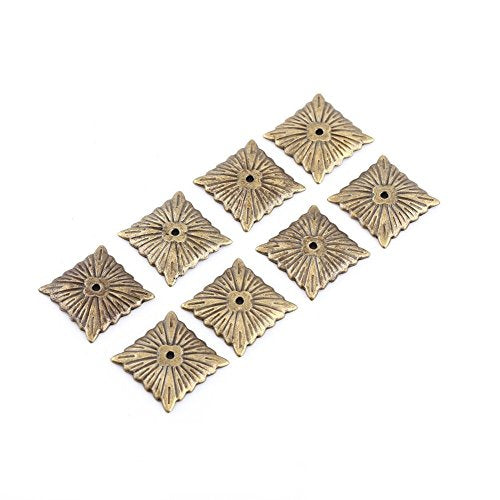 Yosoo 100pcs Antique Bronze Upholstery Nail, Wood Decorative Tack Stud, for Home Furniture Decor (Size:Type8-green Bronze)