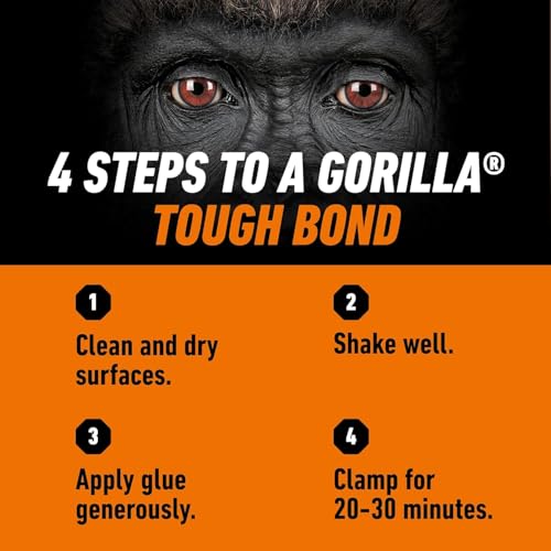 236ml Gorilla Waterproof Wood Glue