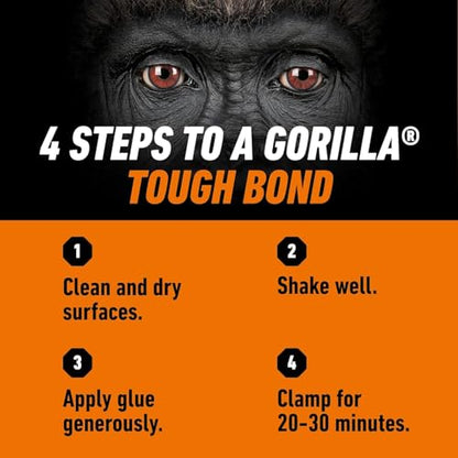 236ml Gorilla Waterproof Wood Glue