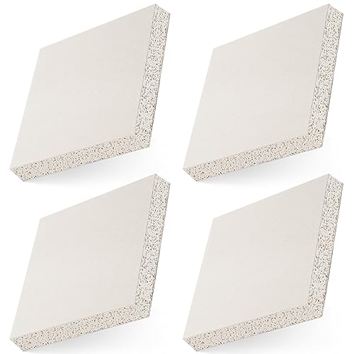 Amylove Drywall Repair Panel for Wall Repair, 4 Pieces, 6" x 6" x 1/2" - size: 6" x 6" x 1/2"