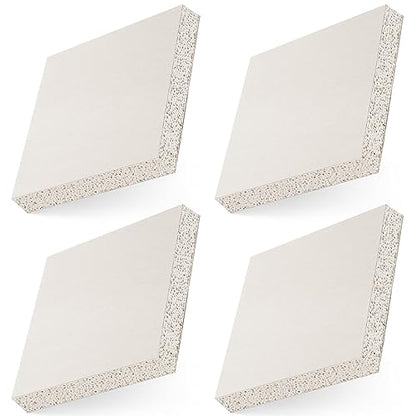 Amylove Drywall Repair Panel for Wall Repair, 4 Pieces, 6" x 6" x 1/2" - size: 6" x 6" x 1/2"