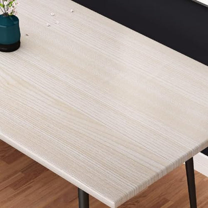 Livelynine 15.8x394 Natural Wood Contact Paper for Countertops Kitchen Wallpaper Light Wood Grain Vinyl Countertop Wrap Table Sticker Cover Peel and Stick Counter Top Covers Desk Cabinet Covering - size: 15.8" x 394"