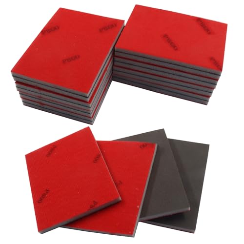 20 PCS Ultra Fine 800 Grit Sanding Sponge - size: 800 Grit