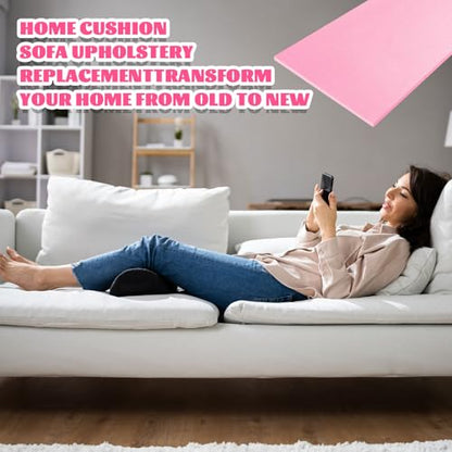 Amylove 1 Pack Upholstery Foam Sheet, 1/4" X 24" X 72",Pink - color: Pink, size: 1/4" X 24" X 72"