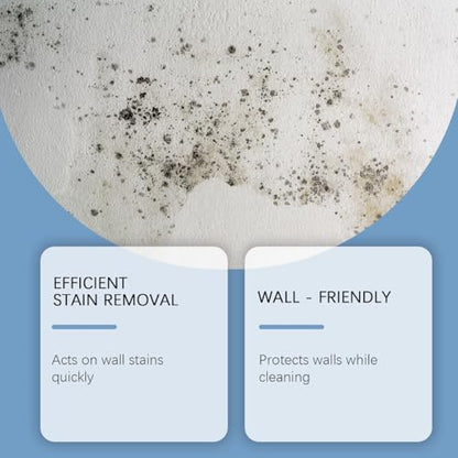 Wall Cleaner Spray,Highly Effective Removal Spray,8.12 Fl oz