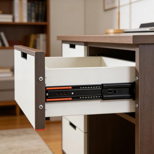 Soft Close Drawer Slides 20 Inch 1 Pair Heavy Duty