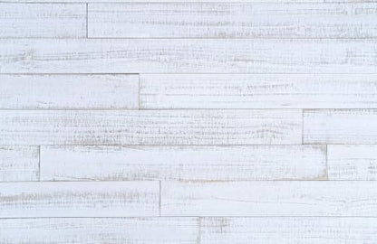 Rustic White Solid Wood Wall Planks, Nail Up Barn Panels 10 sq ft - color: Rustic White, size: 10.5 Sq.Ft