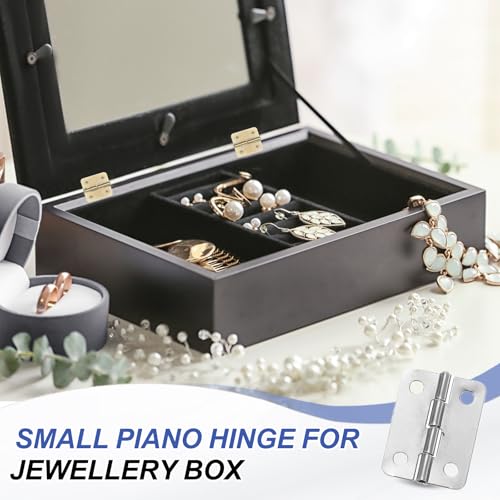 MECCANIXITY Butterfly Hinges 0.9" 180-Degree Mini Decorative Floding Hinges