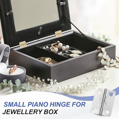 MECCANIXITY Butterfly Hinges 0.9" 180-Degree Mini Decorative Floding Hinges