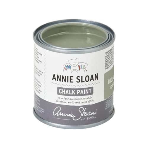 Annie Sloan Chalk Paint® (Coolabah Green, 120 ml/4.06 Fl Oz) a unique decorative paint for furniture, cabinets and home décor with no sanding or priming - color: Coolabah Green, size: 4 Fl Oz (Pack of 1)