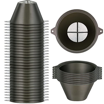 Vesici 30 Pcs Paint Strainer Airbrush Paint Filter 100 mm Reusable Plastic