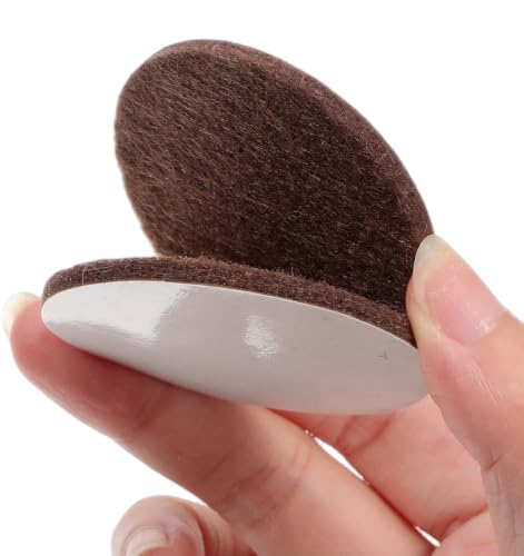 12 PCS Felt for Chair Legs, 2 Inch Adhesive Felt Pads
