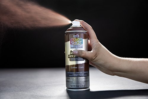 Tulip ColorShot Instant Fabric Color Interior Upholstery Spray 8 oz - Coffee (Packaging may vary) - color: Coffee Brown