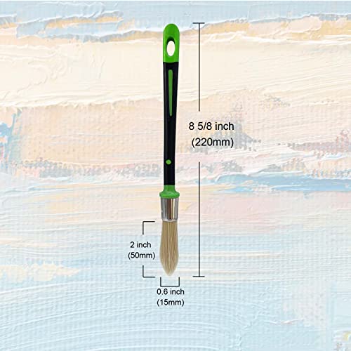 Magimate Tapered Paint Brush for Trim, Sash, Corners & Touch-Ups, 0.6 Inch - size: 3/5 inch