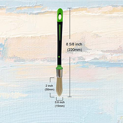 Magimate Tapered Paint Brush for Trim, Sash, Corners & Touch-Ups, 0.6 Inch - size: 3/5 inch