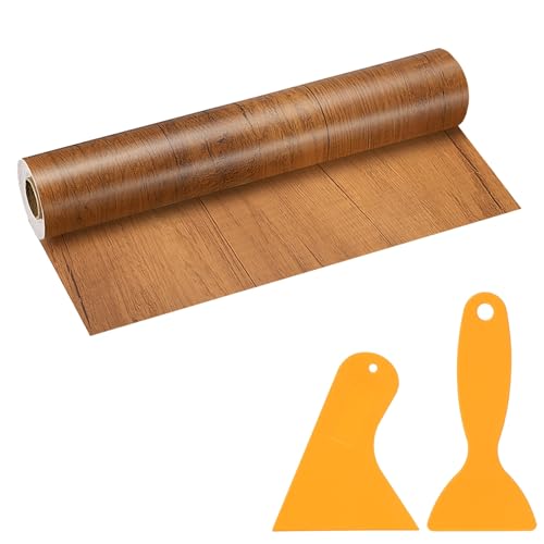 PATIKIL Wood Grain Repair Tape 12"x33" for Furniture Ash-Tone Grain - color: Ash-Tone Grain, size: 12"x33'
