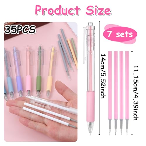 35 Pcs Pen Cutter Tools Knife Pen Craft Cutting Tools Utility Knife Paper Cutter Knifes Fine Art Utility Carving Tool Retractable Hobby Knives with Cutters Head Refills for Diy Scrapbooking
