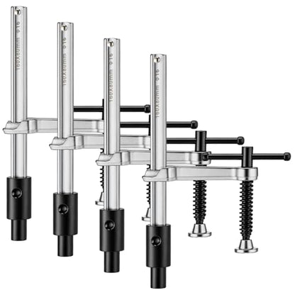 4 Pack Welding Table Clamp with T-handle, Max Opening 6-1/2 Inch