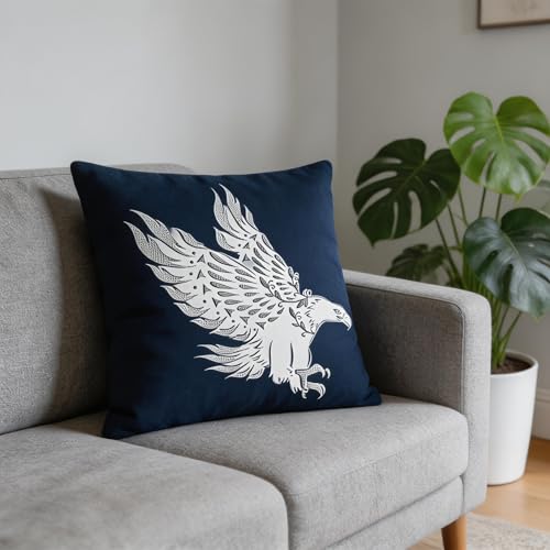 TIAMECH A4 Reusable Bird Eagle Stencil for Painting - style: Eagle