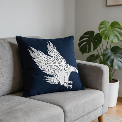 TIAMECH A4 Reusable Bird Eagle Stencil for Painting - style: Eagle