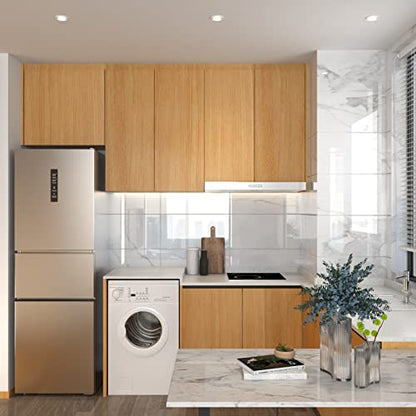 Sevalo Wood Grain Contact Paper Wood Peel and Stick Wallpaper 17.7"x118" - size: 17.7" x 118"