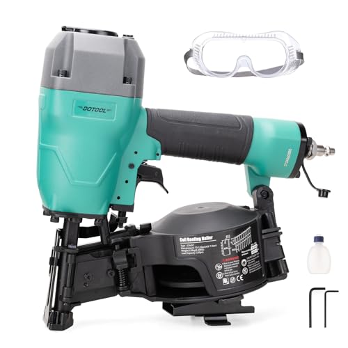 DOTOOL Roofing Nailer CN45C, 15 Degree Roofing Nail Gun