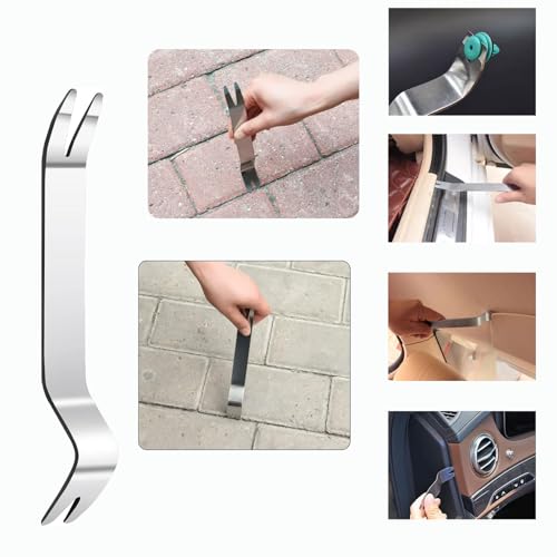 Upholstery Staple Remover Staple Puller Tack Puller Nail Remover Tool Set, Nail Puller Plier, Tack Lifter, Fastener Remover for Furniture Floor Wall Wooden Case Car Photo Frame (5 pcs)