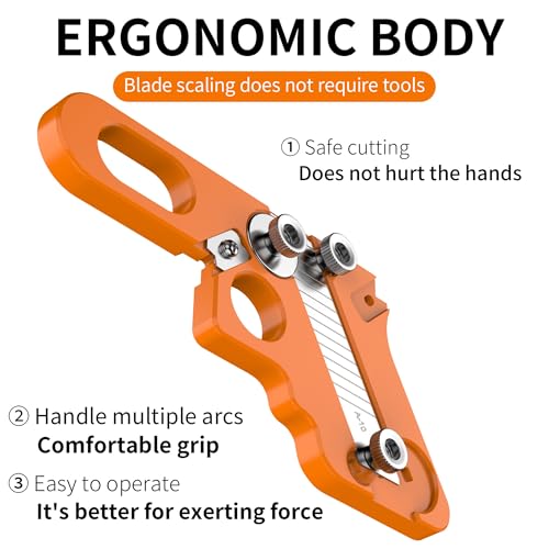 IZIO Edge Banding Trimmer, Veneer Edge Cutter Tool with 10Pcs Blade and 4Pcs Circular Edge scraper, Woodworking Hand Trimming Tool for Wood Edge Banding.veneer edge trimmer，edge banding trimmer tool
