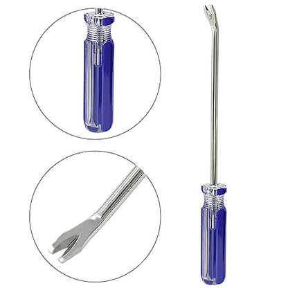 Bonsicoky 3 Pcs Tack Lifter Nail Puller(Blue) - color: Blue