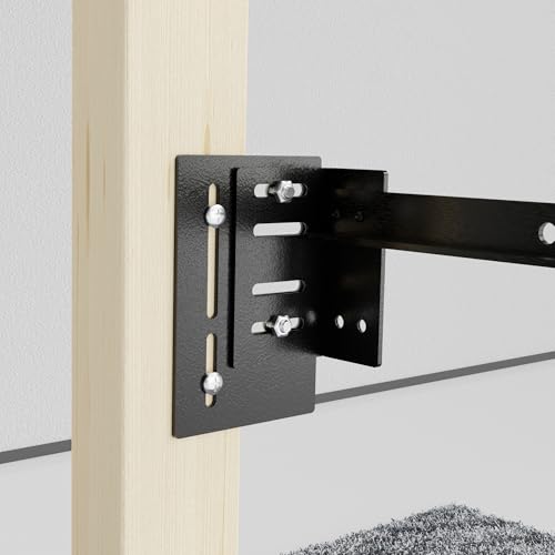 Greaton, Headboard Attachment Bracket – Heavy-Duty 1.4″ Steel Plate Set (2-Pack), Universal Bolt-On Mounting Hardware for Metal & Wood Bed Frames, Secure, Easy to Install.