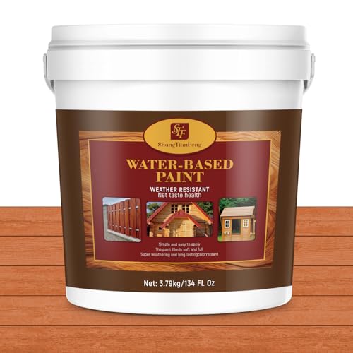 Natural Cedar Advanced Wood Sealant （5 Gallon） | Flexible Crack-Resistant Finish | Maximum Durability for Professional Results, of Wood Both Indoors and Outdoors，Including Pine, Fir and TreatedWood - color: Natural Cedar A, size: 5 Gallon