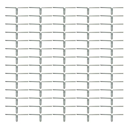 100PCS Lawn Chair Webbing Clips, Metal Spring Alloy Clips for Lounge Chair Patio Furniture Frame Repair Replacement Sofa Upholstery Fixing - size: 100pcs