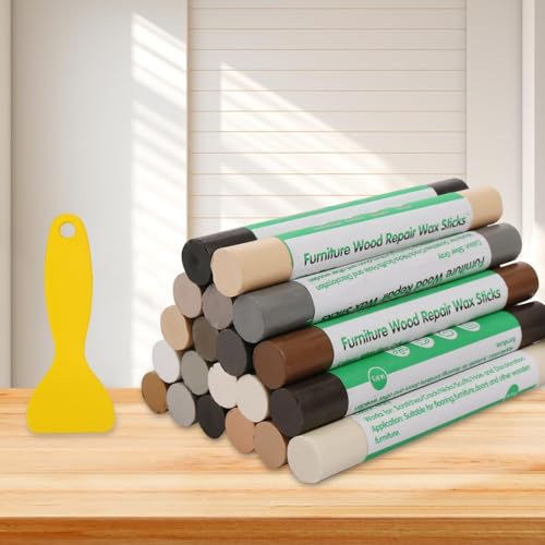 Furniture Markers Touch Up, 20 Colors Wood Filler Sticks- Common Series - color: Common Series