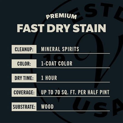 Varathane Premium Fast Dry Bone Wood Stain - color: Bone, size: 0.25 Quart (Pack of 1)