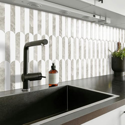Peel and Stick Backsplash Sticky Self Adhesive Wall Tiles 10-Sheet - color: Multicolor