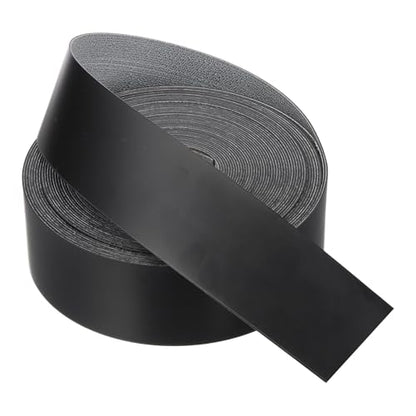 MECCANIXITY Black Edge Banding 50 ft x 2-5/32 Inch Veneer Tape Pre-glued Flexible Plywood Edge Banding with Hot Melt Adhesive for Furniture Restoration - size: 50 ft x 2-5/32 Inch