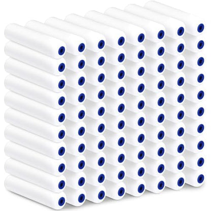 Leumoi 80 Pack Foam Paint Roller 6 Inch Small Paint Roller Covers High Density Foam Roller Sponge Rollers for Painting Doors Wall Cabinet Cupboards Ceilings Brings Smooth Finishes Flat Surfaces