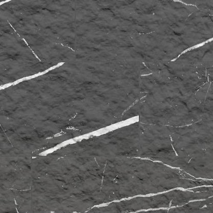 40-Sheet Flexible Stone Peel and Stick Backsplash Tile, 3" x 11.8" Black Marquina MCM Modified Clay Material Wall Covering, Subway Texture Self-Adhesive Wall Tiles for Kitchen Bathroom Fireplace - color: Black Marquina