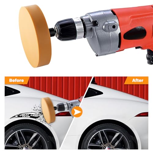 Gomake Eraser Wheel Decal Remover Tool Kit Rubber Eraser Wheel for Drill - size: 2 Pack Solid