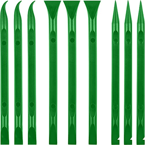 Honoson 9 Pcs Cleaning Scraper Tool, Scratch Free for Auto Detailing,None - color: Green