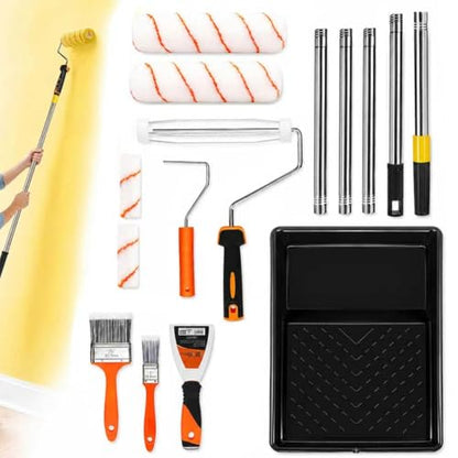 Paint Roller kit, Paint Roller Extension Pole 5ft