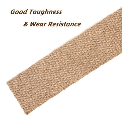 20 Yards 2" Jute Webbing for Chair Seat, Upholstery Webbing for Chairs, Natural Burlap Fabric for Craft Projects - size: 2 Inch/20 Yards