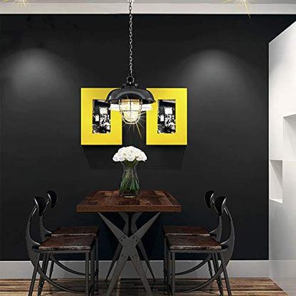 Livelynine 24 X 394 Contact Paper Peel and Stick for Cabinets Waterproof Counter Top Covers Kitchen Cabinet Wallpaper Stick on Black Vinyl Wrap Desk Cover Bathroom Wall Paper Roll Removable Adhesive - size: 24" x 394"