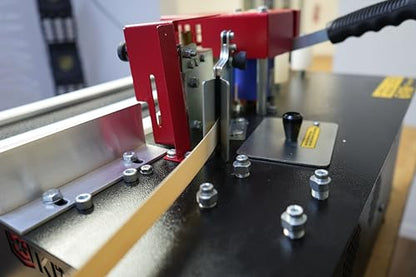 Portable Edgebander PEK 1000 Edition - Hot Melt System - Pellet Low Temperature Glue - Edgebanding Solution with 2-Year Warranty and Tech Support in The US