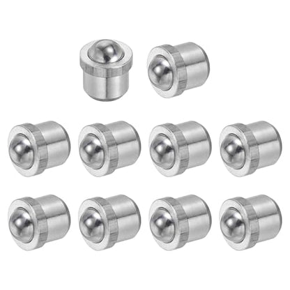 uxcell 10Pcs Stainless Steel Spring Plunger 5x3.5 mm Precision Ball (5N) - size: 5 x 3.5 mm(5N)