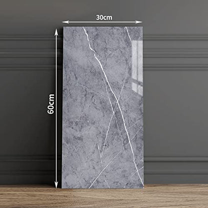 Haimin 3D Wall Panels Peel and Stick Marble Look Tile Backsplash, 20 Pack - color: Gray-YSH