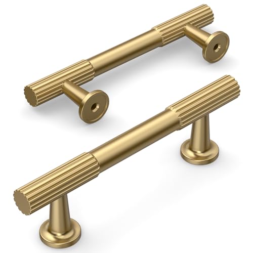 Amerdeco 10 Pack Champagne Bronze Cabinet Pulls 3" - color: Champagne Bronze, size: 3"/76MM