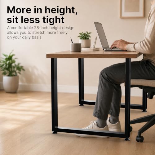 35"W×28"H Heavy Duty Metal Table Legs For Kitchen Tables, Rectangle, 2 Pack - size: 28"×35" Rectangle